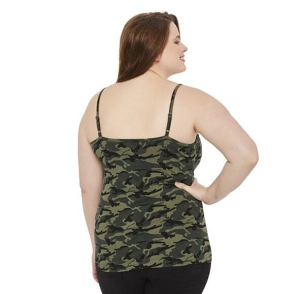 Set of 3 - George Green Camouflage Tops: 2 Basic Scoop Tank Tops, 1 Core Camis - Picture 10 of 11